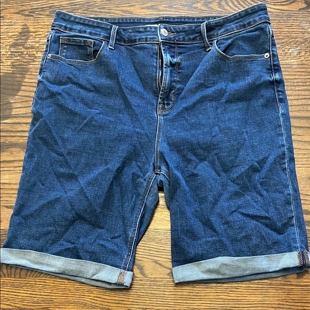 Old Navy Denim Bermuda Shorts